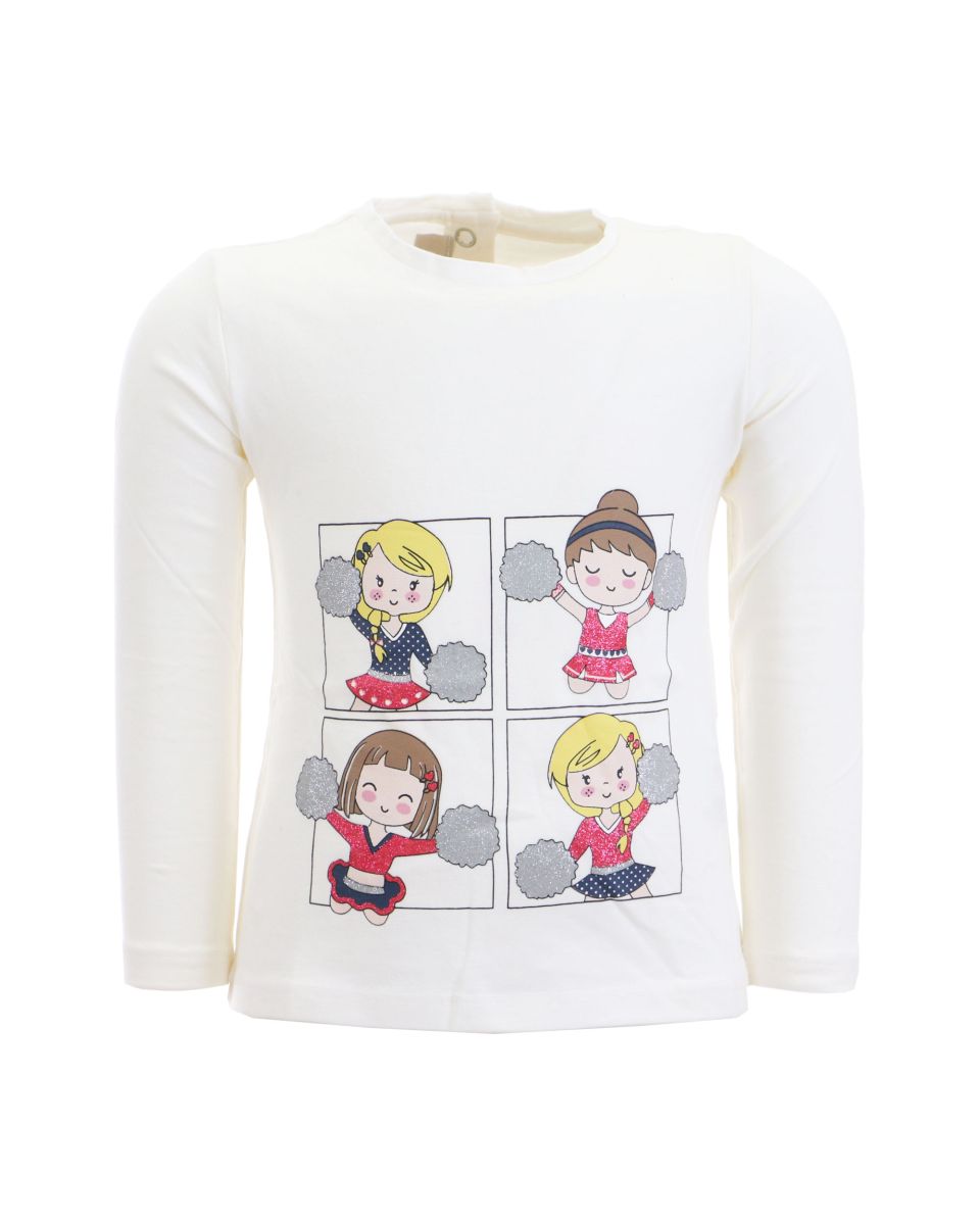 T SHIRT IN COTONE DA BIMBA