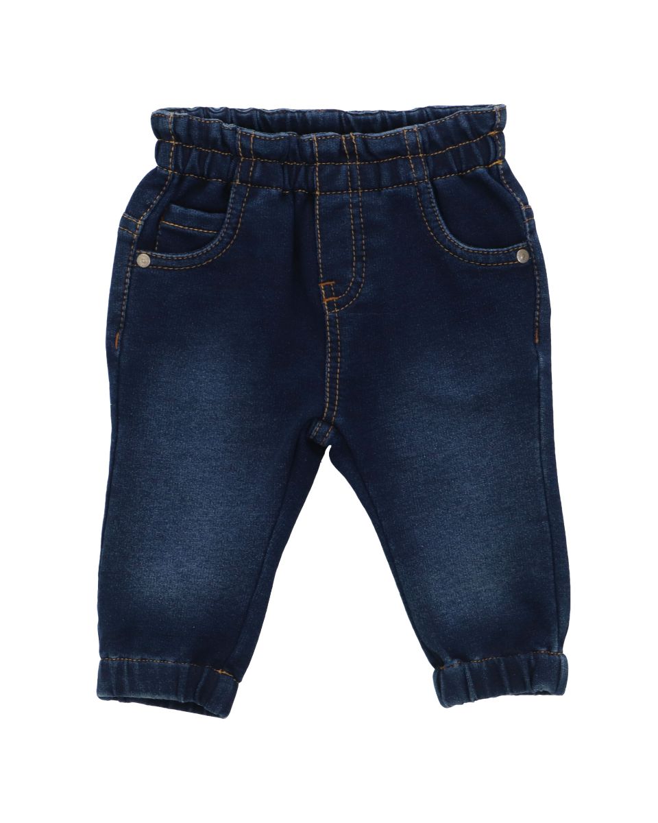 PANTALONE LUNGO EFFETTO DENIM